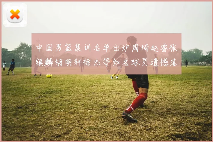 中国男篮集训名单出炉周琦赵睿张镇麟胡明轩徐杰等知名球员遗憾落选